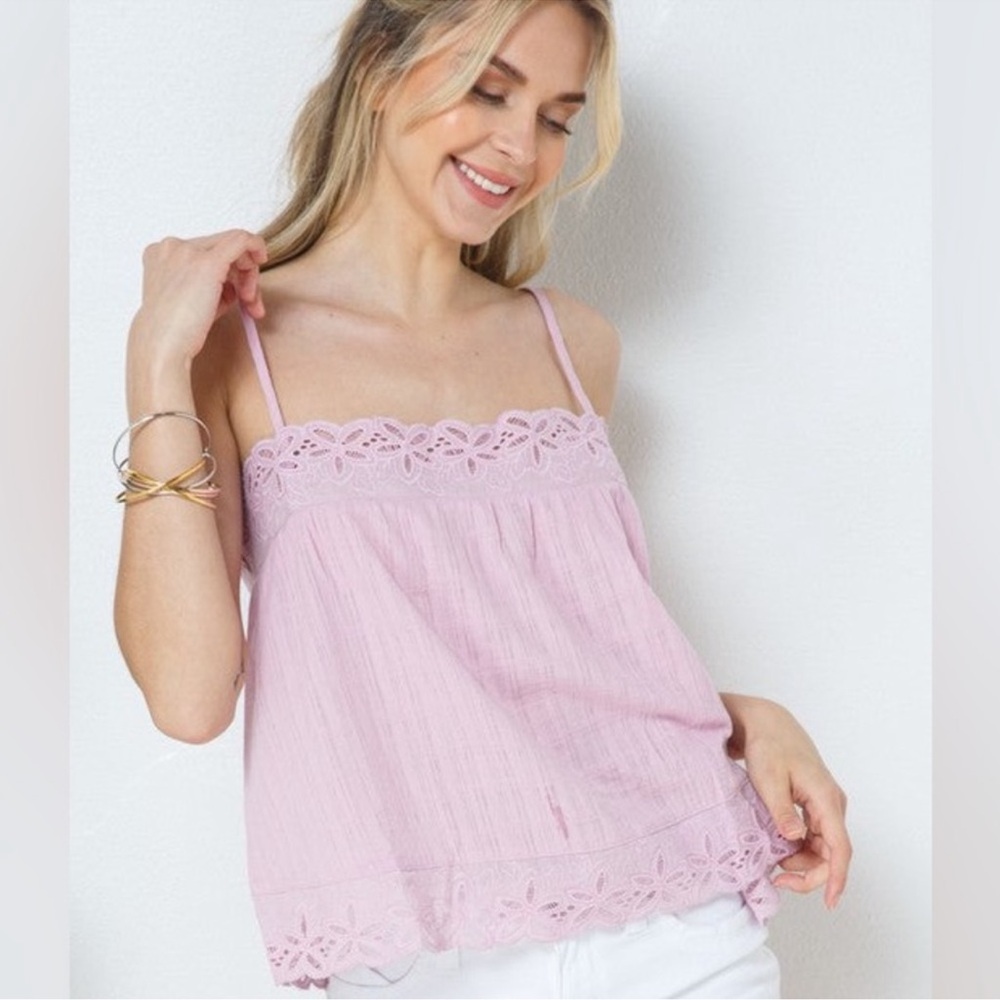 NWT Rose Quartz Top